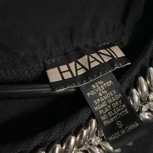 Beautiful Black dress with beaded neckline